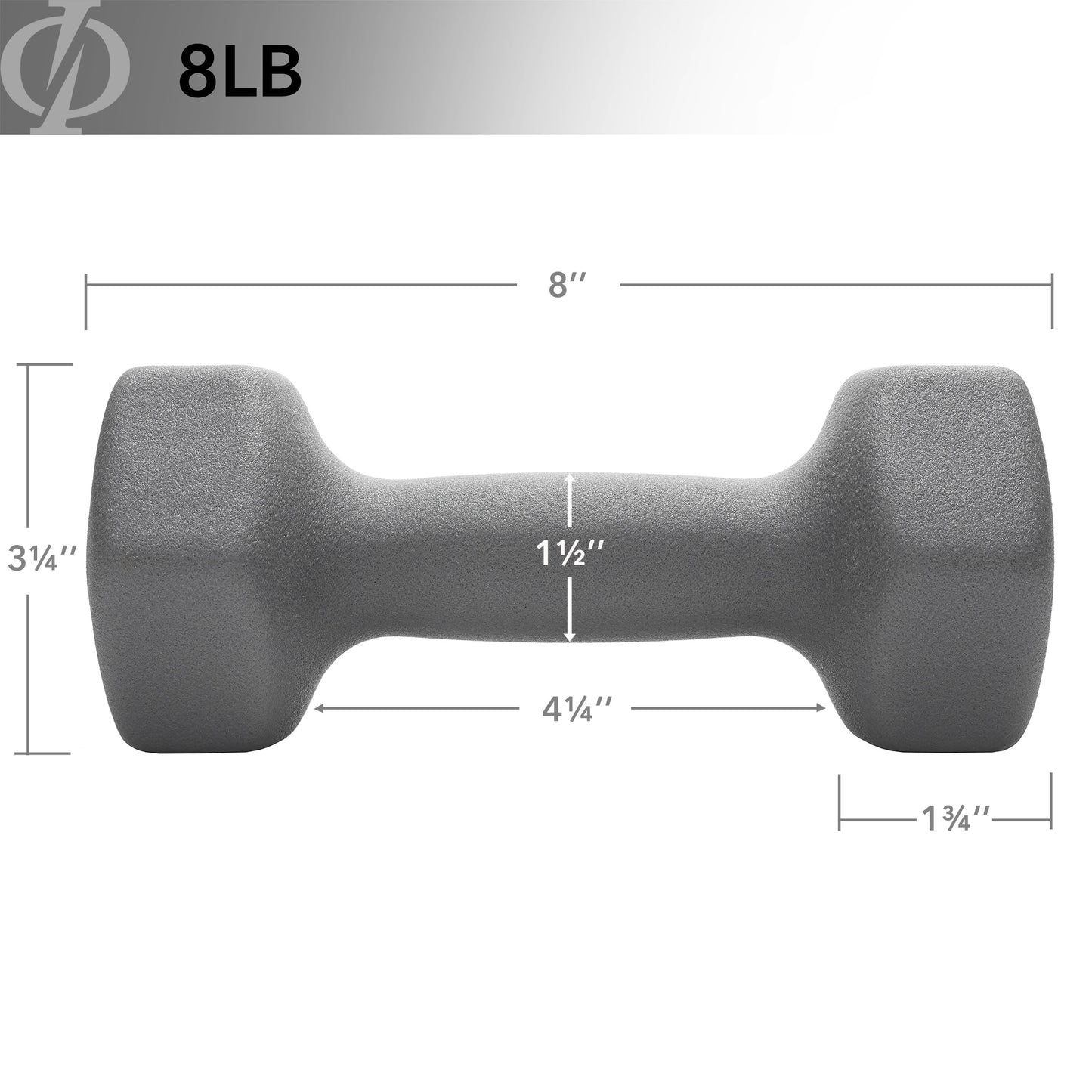 Neoprene Hex Dumbbell Hand Weights, Set of 2 - Workout Strength Training