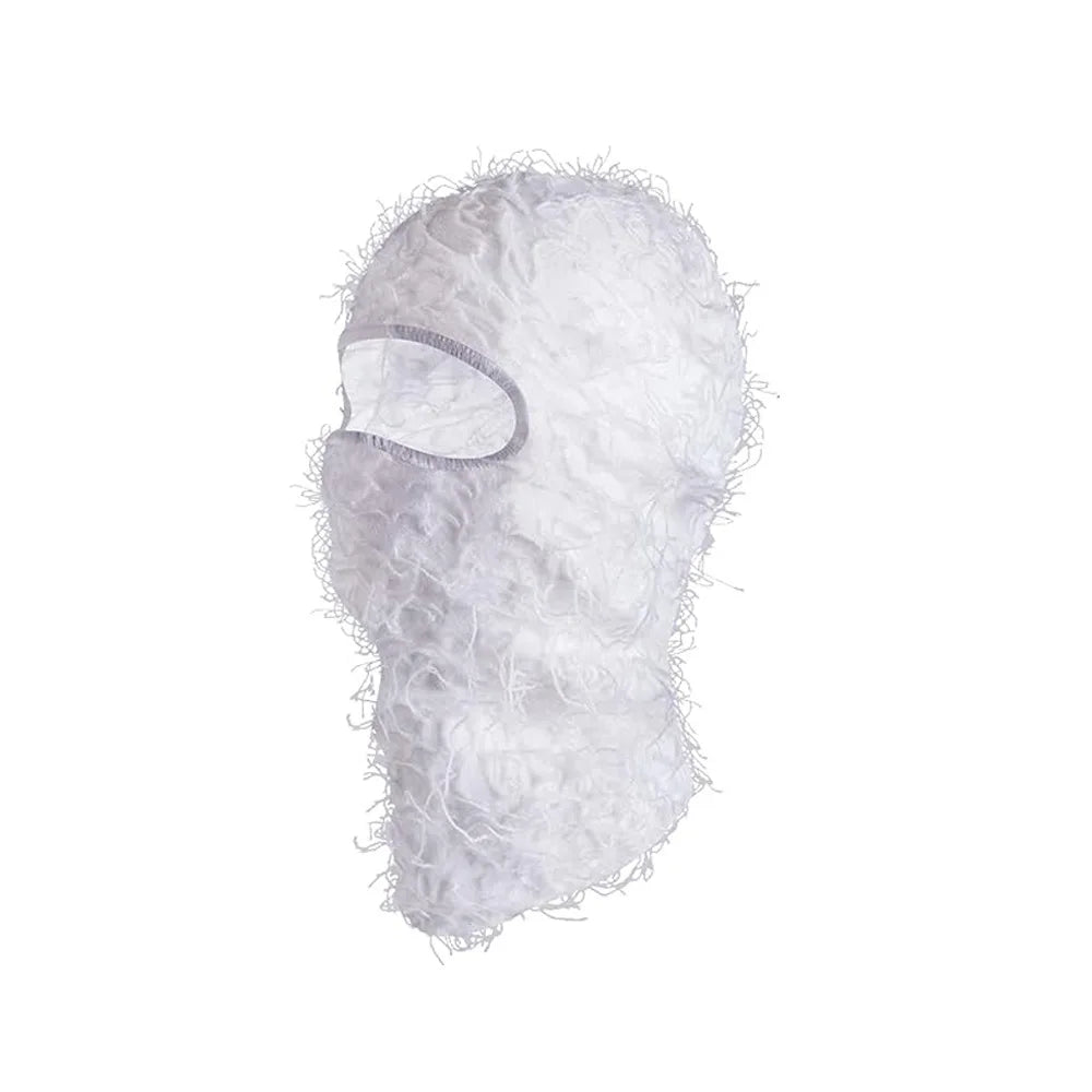 Balaclava Distressed Knitted Full Face Ski Mask Shiesty Mask Camouflage Balaclava Fleece Fuzzy Balaclava Ski Balaclava