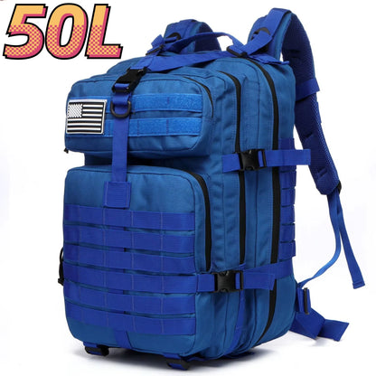 30L/50L 1000D Nylon Waterproof Trekking Fishing Hunting Bag Backpack Outdoor Rucksacks Tactical Sports Camping Hiking