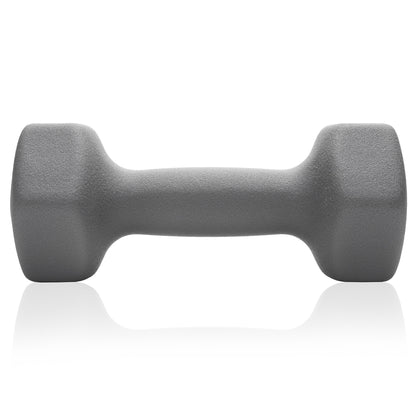 Neoprene Hex Dumbbell Hand Weights, Set of 2 - Workout Strength Training