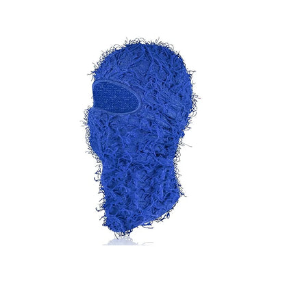 Balaclava Distressed Knitted Full Face Ski Mask Shiesty Mask Camouflage Balaclava Fleece Fuzzy Balaclava Ski Balaclava