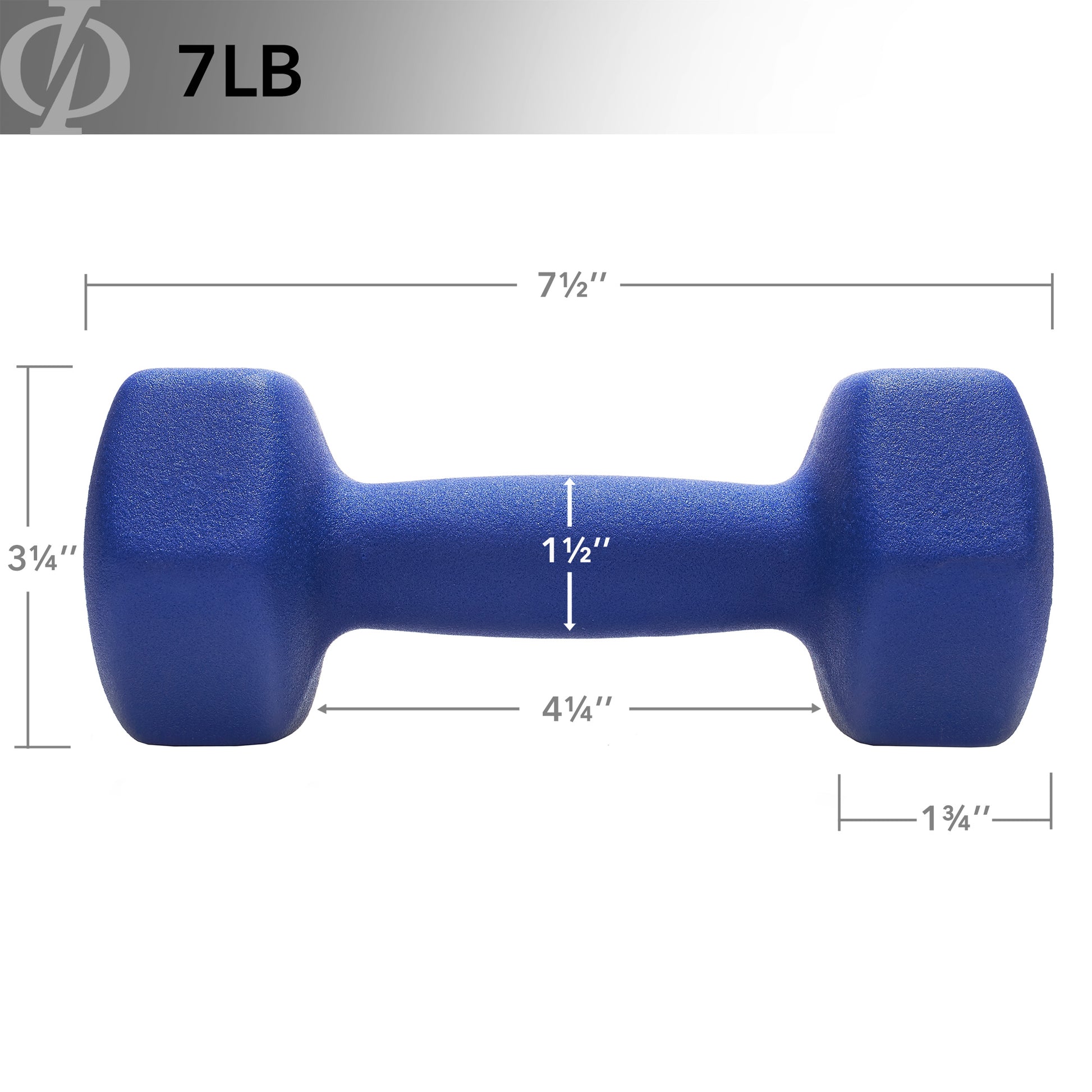 Neoprene Hex Dumbbell Hand Weights, Set of 2 - Workout Strength Training